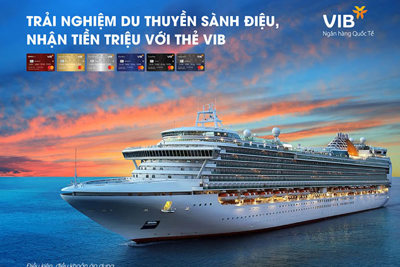 Trải nghiệm du thuyền đẳng cấp vòng quanh châu Á cùng VIB