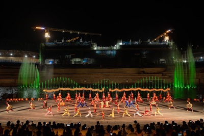 Trải nghiệm chưa từng có: Tinh hoa võ Bình Định kết hợp nhạc nước hấp dẫn du khách