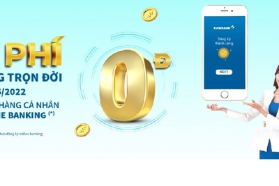 Eximbank miễn phí online banking trọn đời