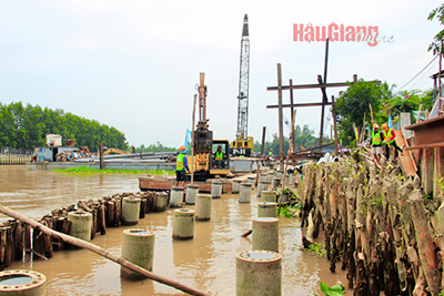 Tỉnh Hậu Giang giải ngân vốn đầu tư công khó đạt tiến độ