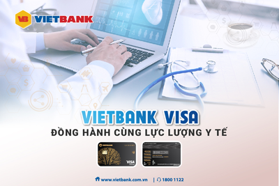 Vietbank visa dành đặc quyền ưu đãi thẻ Visa cho y, bác sỹ