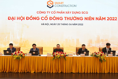Đại hội cổ đông SCG: Chi trả cổ tức 20%, tăng vốn, đặt mục tiêu lớn cho chiến lược phát triển dài hạn