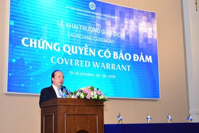 Khai trương giao dịch Chứng quyền có bảo đảm