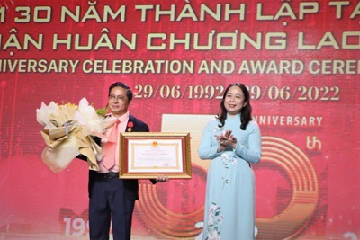 Tập đoàn CT Group đón nhận Huân chương lao động hạng Nhất