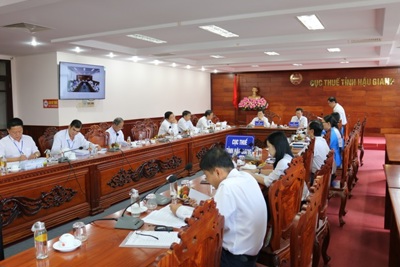 Cục Thuế Hậu Giang 6 tháng đầu năm thu đạt 81,39% dự toán năm