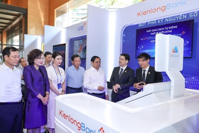 Hệ thống STM của KienlongBank gây ấn tượng tại sự kiện Chuyển đổi số ngành Ngân hàng 2022