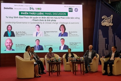 Phát triển doanh nghiệp bền vững và chống biến đổi khí hậu với tư duy quản trị ESG