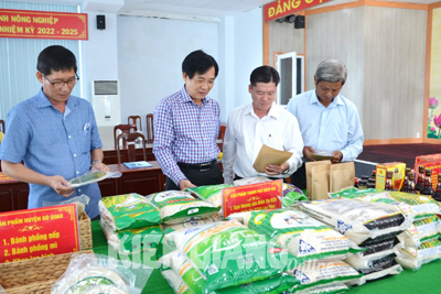 39 sản phẩm đủ điều kiện đánh giá, phân hạng sản phẩm OCOP