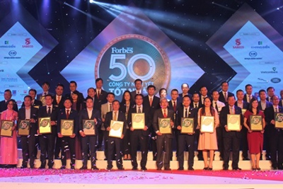Forbes Việt Nam vinh danh 50 Công ty niêm yết tốt nhất Việt Nam 2020
