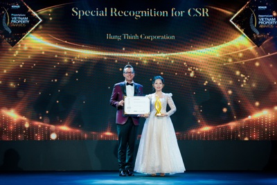 Tập đoàn Hưng Thịnh tiếp tục nhận giải thưởng Special Recognition for CSR