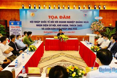 Doanh nghiệp Quảng Ngãi cần chủ động trong hội nhập quốc tế