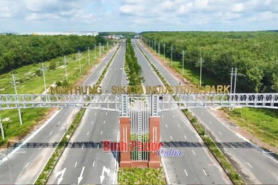 Hớn Quản giải ngân vốn đầu tư công đạt 57% kế hoạch năm