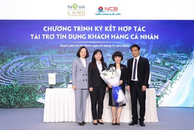 Novaland ký kết hợp tác với NCB tài trợ tín dụng khách hàng cá nhân