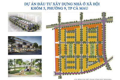 Cà Mau phê duyệt dự án nhà ở xã hội cho hơn 3.000 người dân