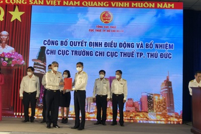 Thành lập Chi cục Thuế TP. Thủ Đức trực thuộc Cục Thuế TP. Hồ Chí Minh