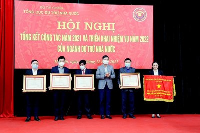 Một số nhiệm vụ trọng tâm năm 2022 của Tổng cục Dự trữ Nhà nước