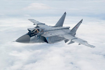 [Video] Tiếp nhiên liệu trên không của máy bay tiêm kích MiG-31BM