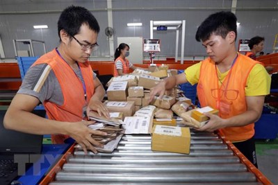 Dịch Covid-19: Mua sắm trực tuyến ''lên ngôi'' dịp cận Tết
