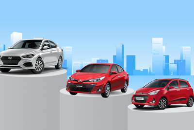 [Infographics] Ôtô bán nhiều nhất tháng 1/2020: Accent vượt Vios 