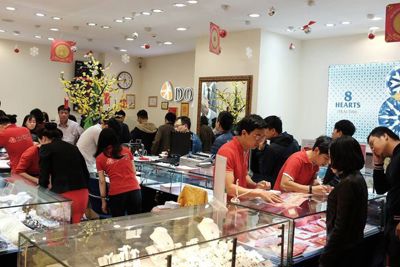 Giá vàng SJC giảm mạnh sau ngày vía Thần tài