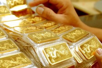 Giá vàng miếng tăng giảm trái chiều