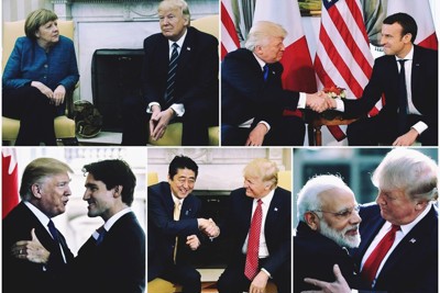 [Video] Lý giải cái bắt tay luôn kéo đối phương về phía mình của tổng thống Trump