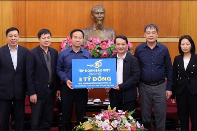 Bảo Việt ủng hộ 3 tỷ đồng cho Quỹ Phòng chống dịch Covid-19 của Ủy ban Trung ương Mặt trận Tổ quốc Việt Nam