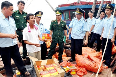 Thu cho ngân sách 52,56 tỷ đồng từ hoạt động chống buôn lậu 
