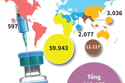 [Infographics] WHO cảnh báo thảm họa dịch sởi trên toàn thế giới