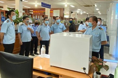 Thực hiện nghiêm việc phòng chống dịch Covid-19 trong ngành Hải quan