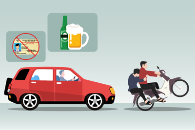 [Infographics] Đề xuất thêm hành vi bị nghiêm cấm khi lái xe