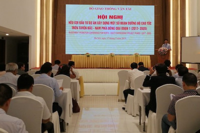Bộ Giao thông vận tải mời thầu 8 dự án PPP tuyến cao tốc Bắc - Nam