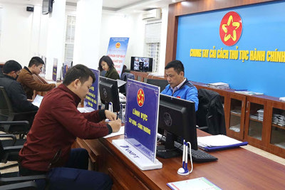 [Infographics] 84,45% người dân, tổ chức hài lòng về phục vụ của cơ quan hành chính 