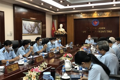 Cục Hải quan Bà Rịa – Vũng Tàu tăng cường công tác phòng chống dịch Covid-19