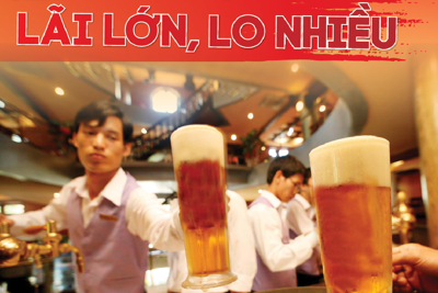 [Infographics] Kinh doanh rượu bia: Lãi lớn, lo nhiều