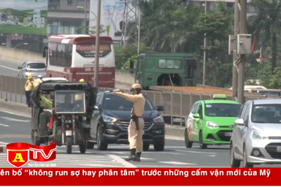 [Video] Xử nghiêm các vi phạm trên đường vành đai 3 trên cao từ hình ảnh qua camera