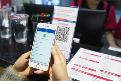 TP. Hà Nội đẩy mạnh thanh toán không dùng tiền mặt
