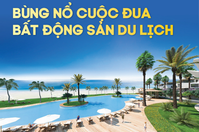 [Infographics] Bùng nổ cuộc đua bất động sản du lịch