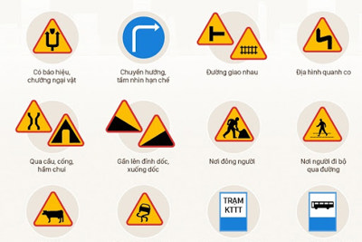 [Infographics] 12 trường hợp tài xế phải giảm tốc độ