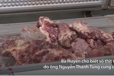 [Video] Phát hiện hơn một tấn thịt nhiễm tả heo châu Phi trong kho hàng ở Long An