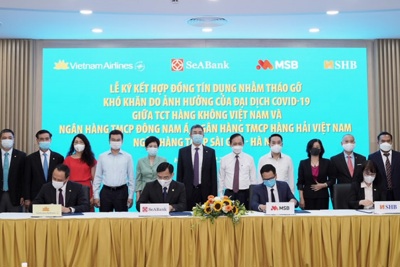 3 ngân hàng cam kết cho Vietnam Airlines vay 4.000 tỉ đồng