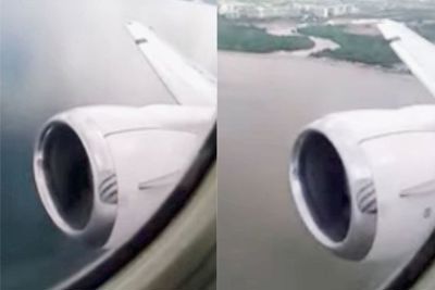 [Video] Lạ: Động cơ máy bay bốc khói vì chim lao trúng khi cất cánh 