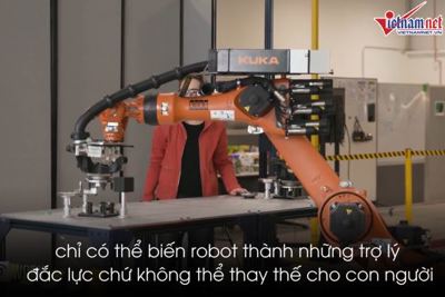 [Video] Không cướp việc, robot sẽ phối hợp làm cùng con người? 
