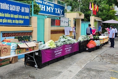 TP. Hồ Chí Minh tăng cường xe bán hàng lưu động, Đà Nẵng cam kết đủ hàng hóa thiết yếu