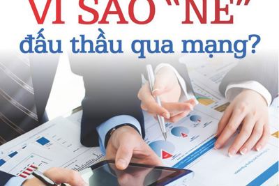 [Infographic] Vì sao "né" đấu thầu qua mạng