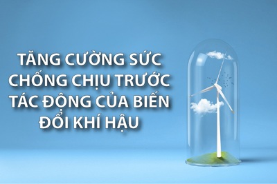 Tăng cường sức chống chịu trước tác động của biến đổi khí hậu