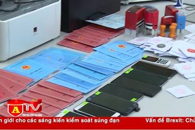 [Video] Hà Nội: Triệt phá đường dây làm giả sổ hộ khẩu, sổ tạm trú