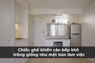 [Video] Căn hộ 24 m2 cực gọn gàng với nguyên tắc 5S của Nhật Bản 