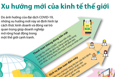 [Infographics] Định hình xu hướng mới của kinh tế thế giới