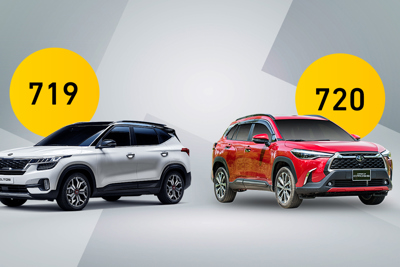 [Infographics] Giá 720 triệu, chọn Seltos bản đủ hay Corolla Cross bản thiếu?